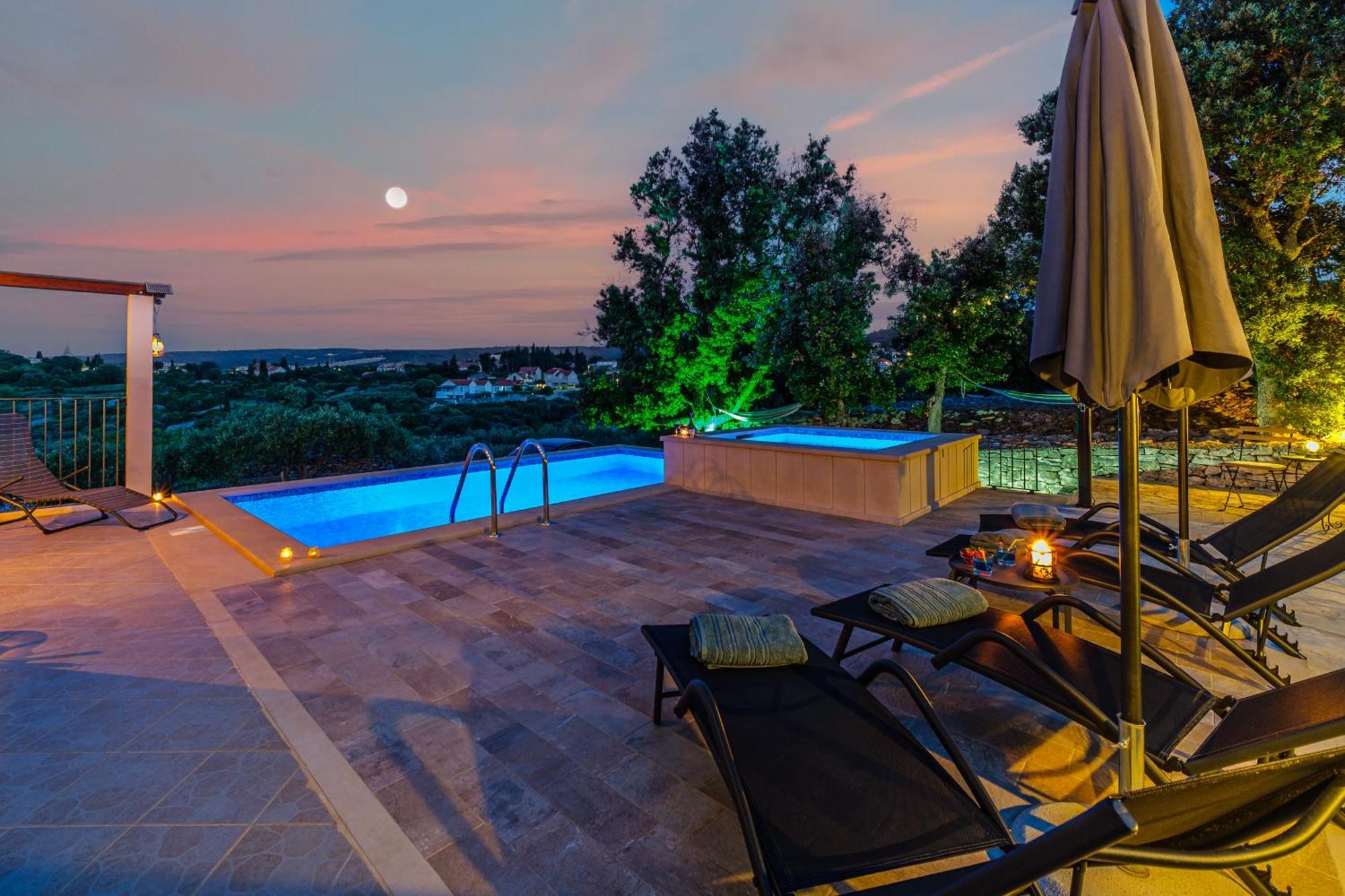 Villa Maria Škrip Exterior foto